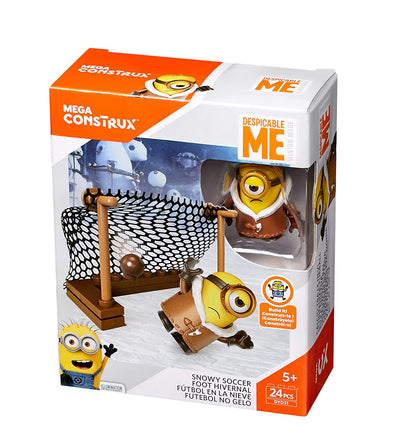 Despicable Me Snowy Soccer- Minion Made | Mega Construx- Mattel Toys