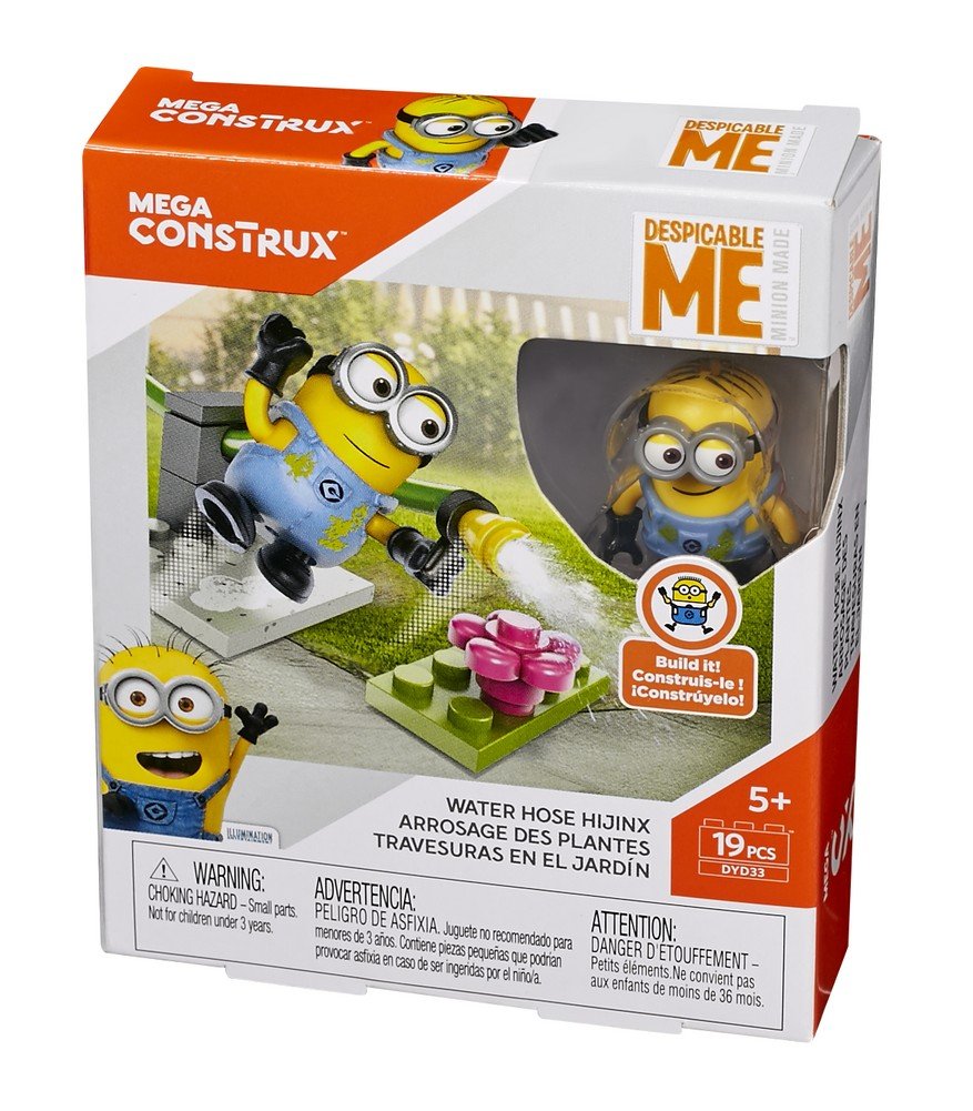 Despicable Me Eater Hose Hijinix - Minion Made | Mega Construx