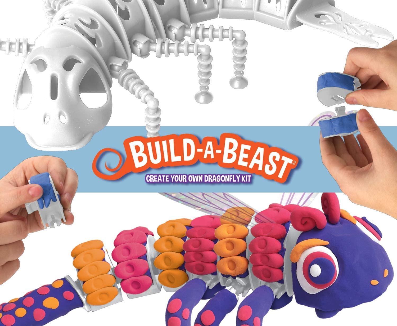 Build A Beast Dragonfly Craft Kit Crayola Krazy Caterpillar