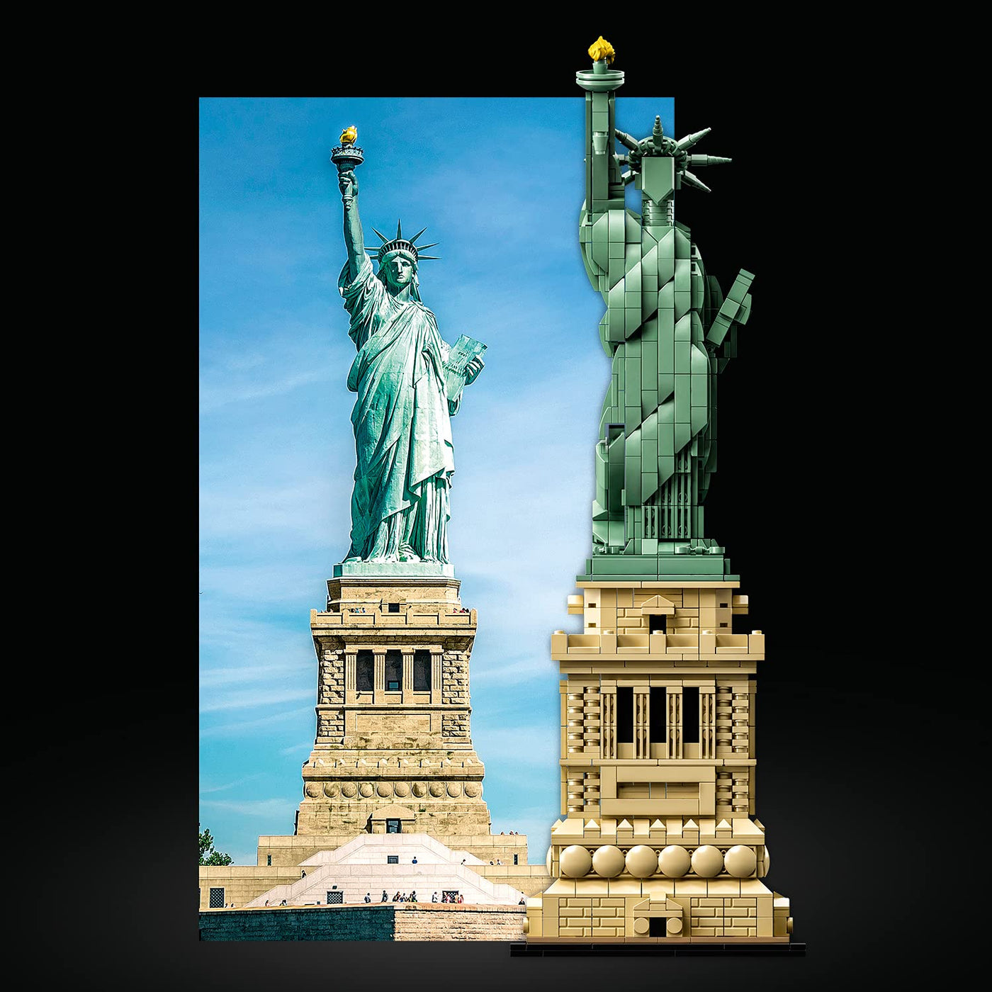 Statue of Liberty: 21042 Architecture - PCS 1685 | LEGO®
