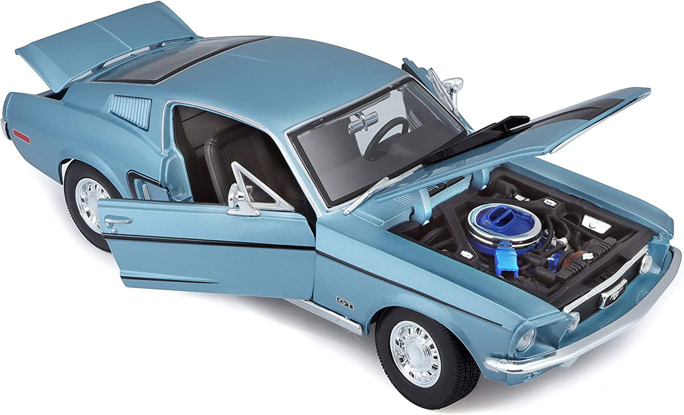 1968 Ford Mustang GT Cobra Jet: Die-Cast Scale Model (1:18) | Maisto