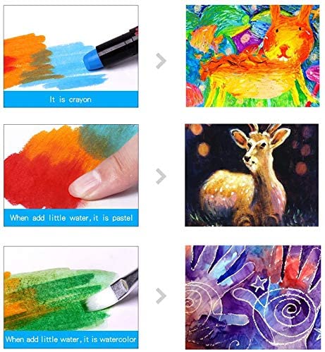 Silky Washable Crayons - 24 Colors | Jar Melo