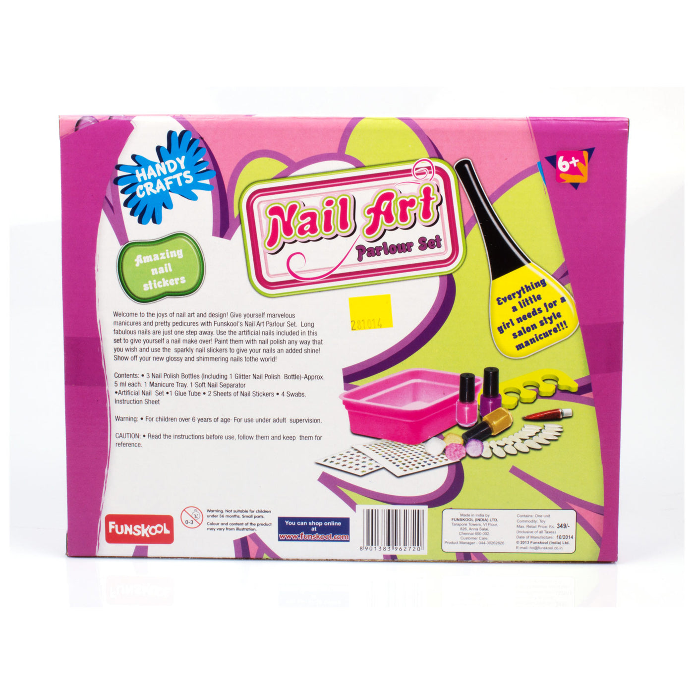 Nail Art Parlour Set - Handy Crafts | Funskool