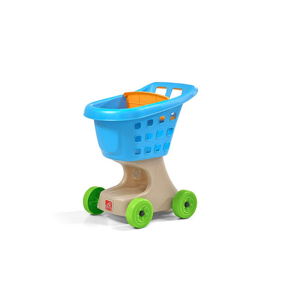 Little Helper's Cart & Shopping Set - Blue | STEP2