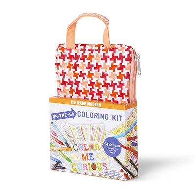 On-the-go Coloring Kit | Kid Made Modern