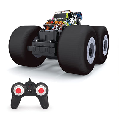 Soft Wheel RC Monster Stunt Truck | Playzu