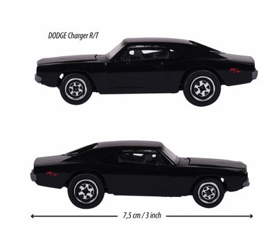 Vintage Dodge Charger R/T, black | Majorette