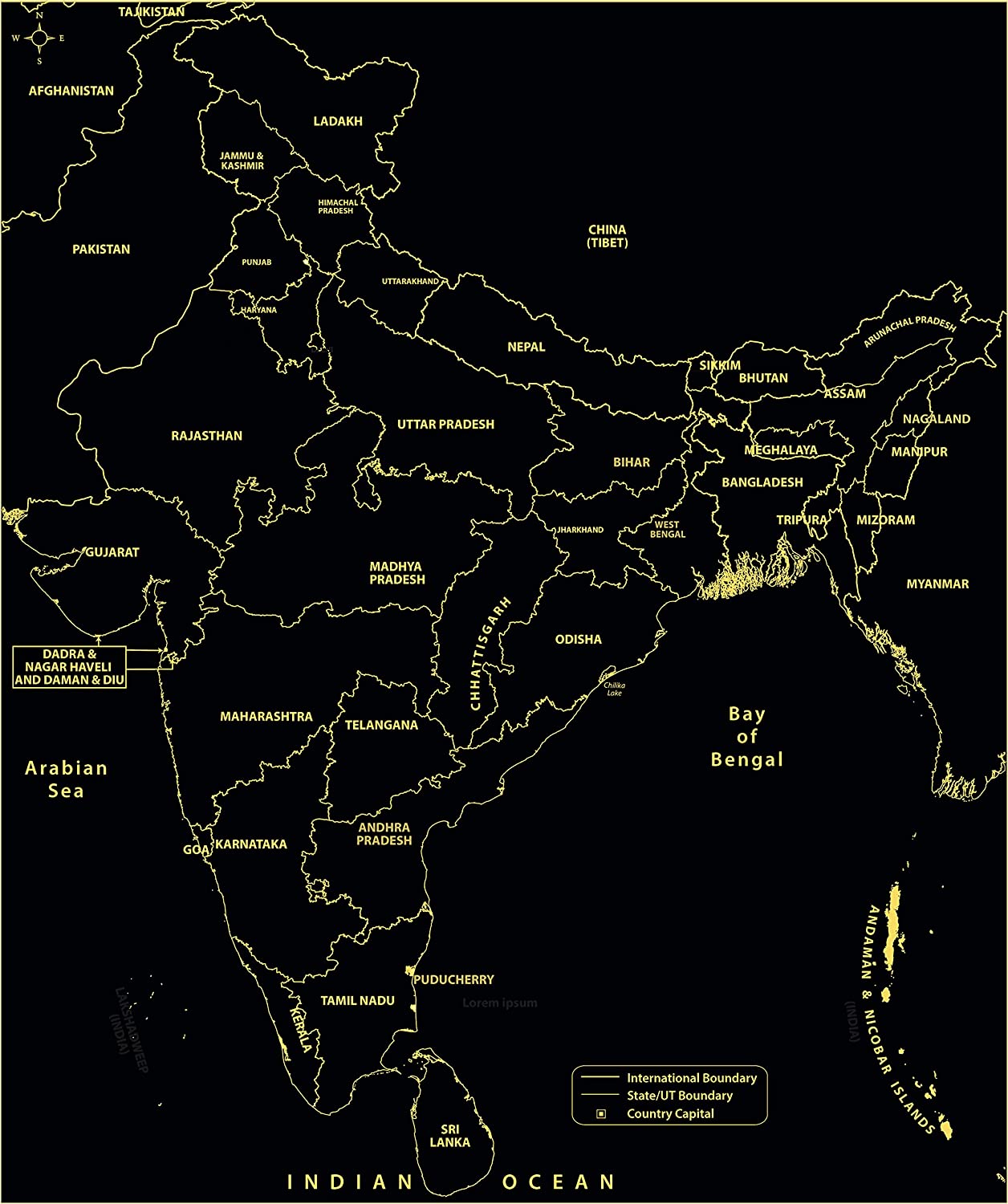 Incredible India: Giant Floor Puzzle - Glow In The Dark | Mirada