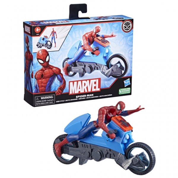 Marvel: Spider-Man Web Cycle - 6 Inch | Hasbro