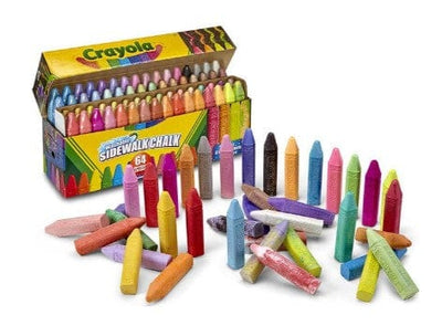 Washable Sidewalk Chalk: 64 Count | Crayola by Crayola, USA Art & Craft