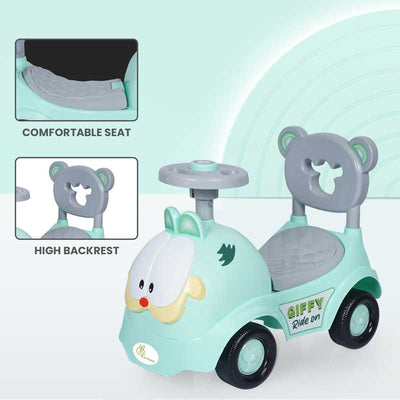 Giffy Ride On Car (Green) | R For Rabbit