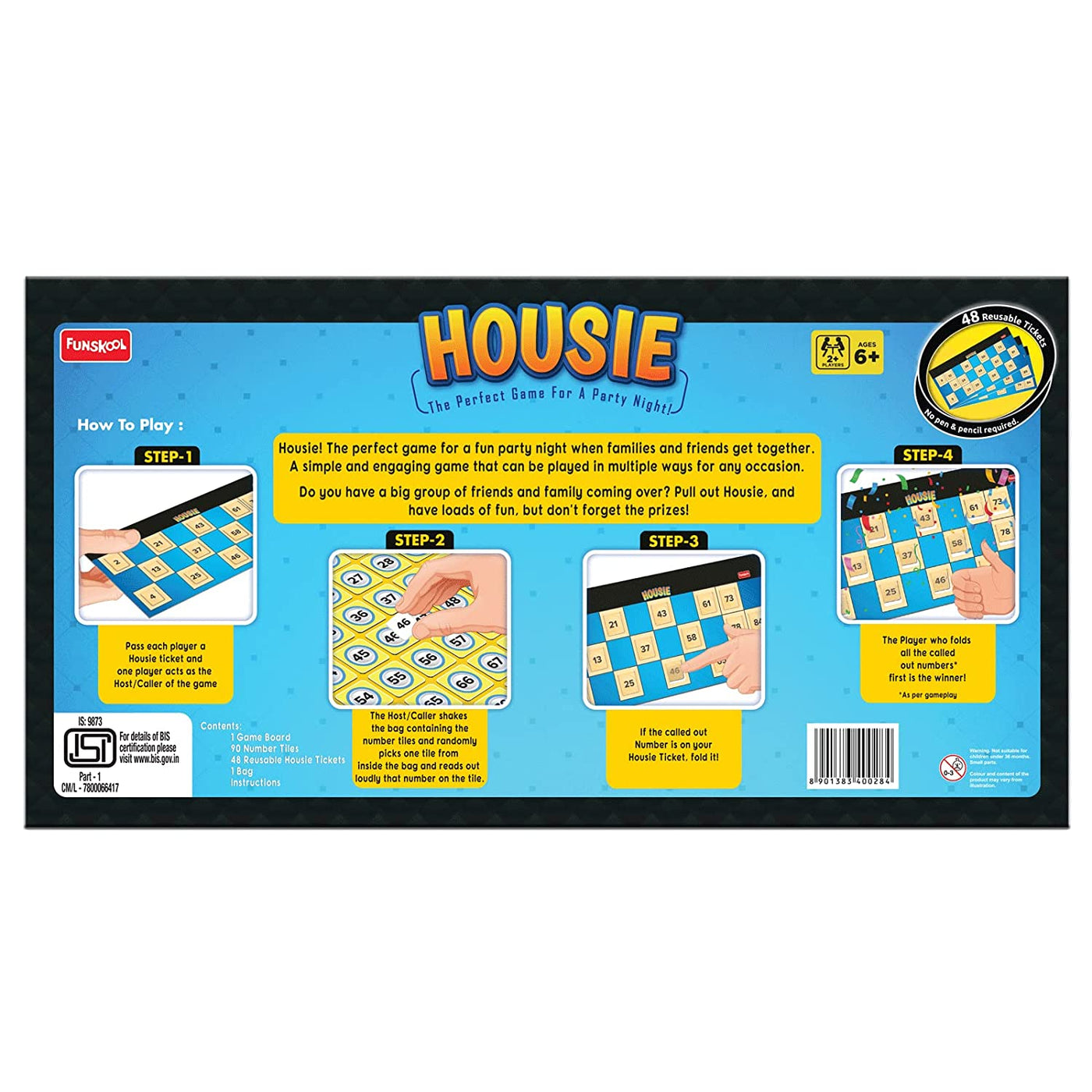HOUSIE-The Perfect Game for a Party Night! | Funskool