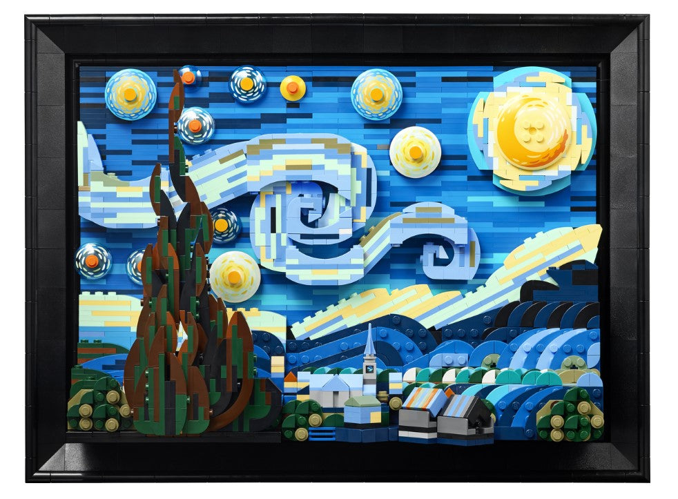 LEGO Ideas 21333 Vincent van Gogh The Starry Night Krazy Caterpillar