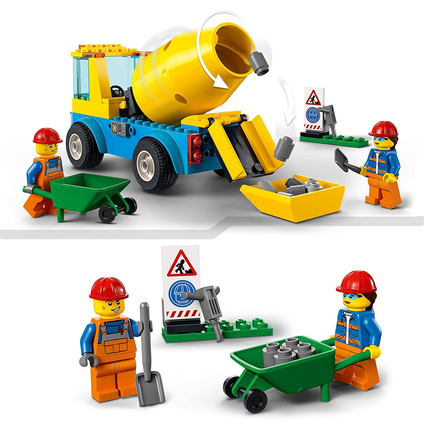 LEGO City: Cement Mixer Truck 60325 | LEGO®