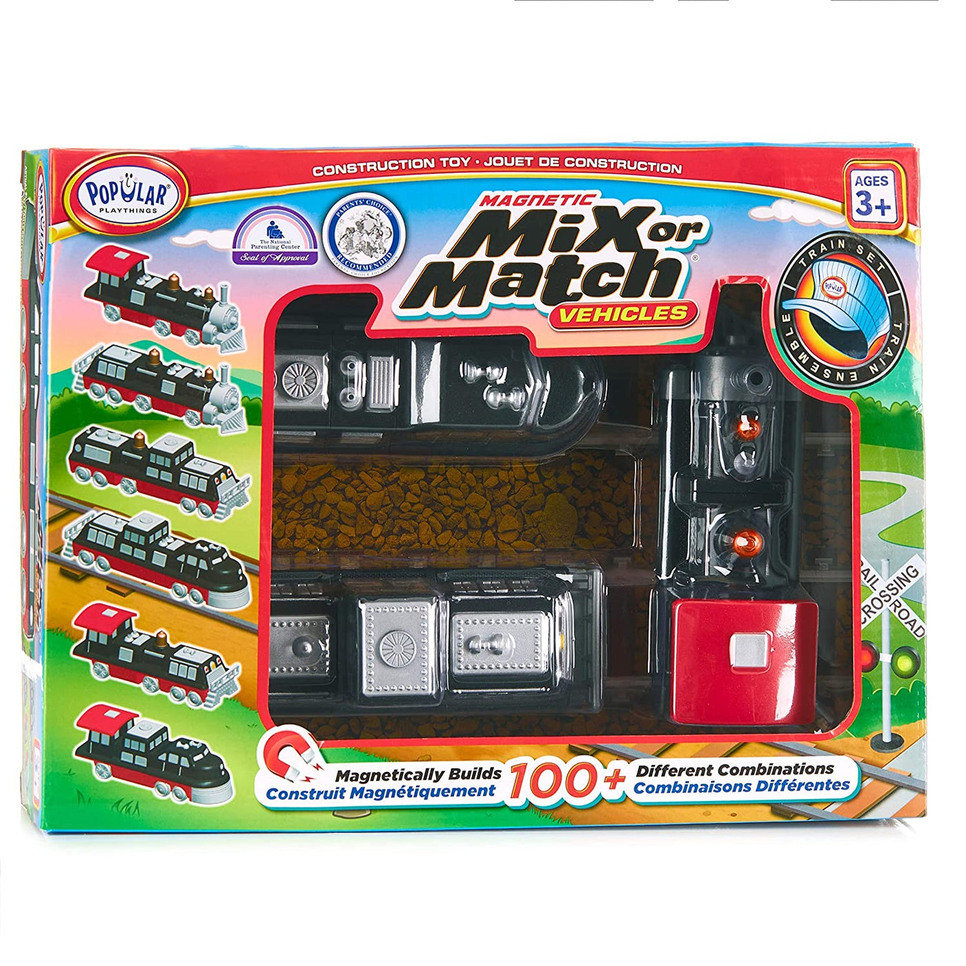 Mix or Match Vehicles Trains Set | Popular Playthings