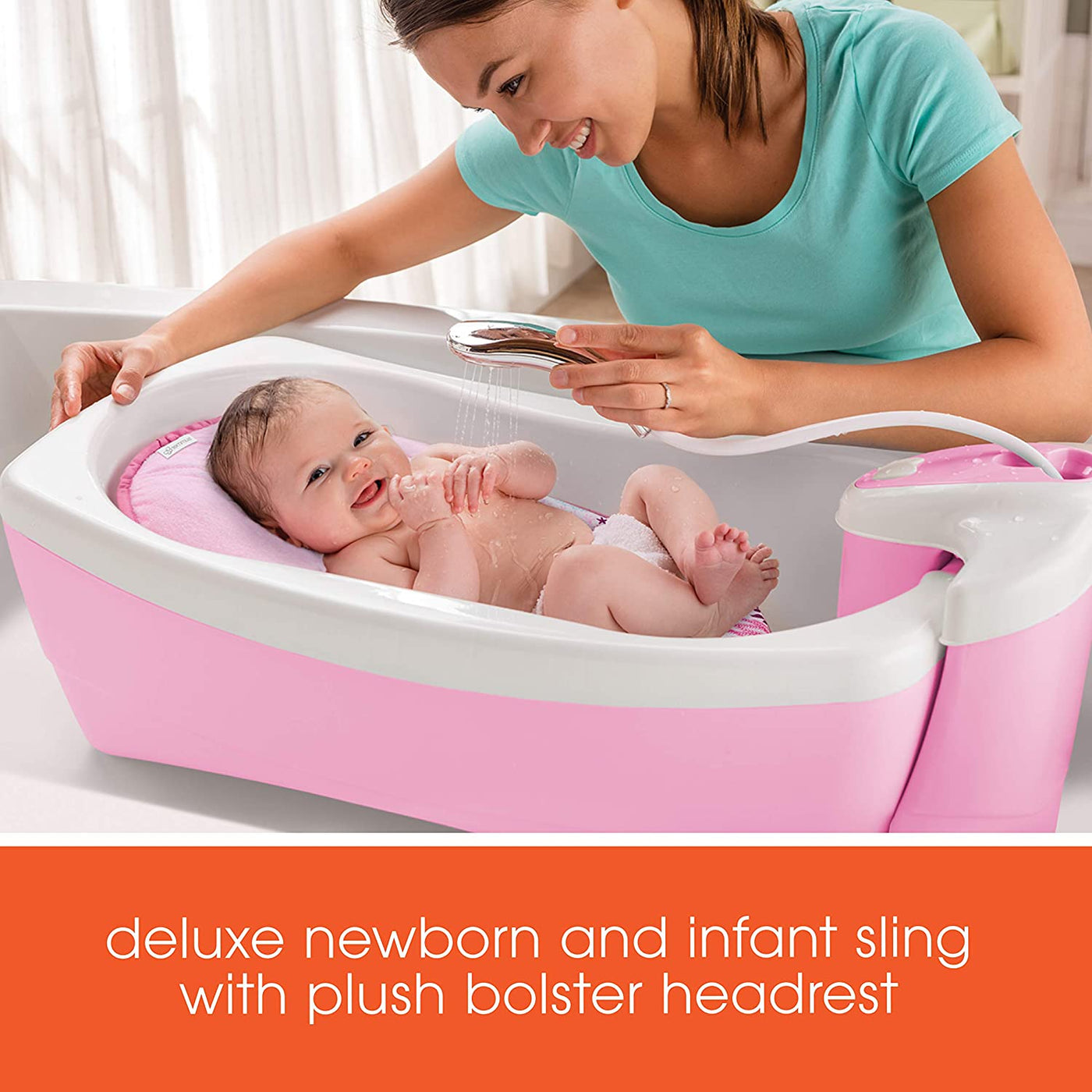 Lil’ Luxuries®: Bath Tub (PInk) | Summer Infant