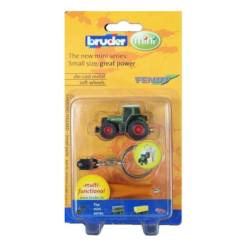 Bruder Die Cast Mini Series: Fendt Favorit 930 with Keyring and Screwdriver