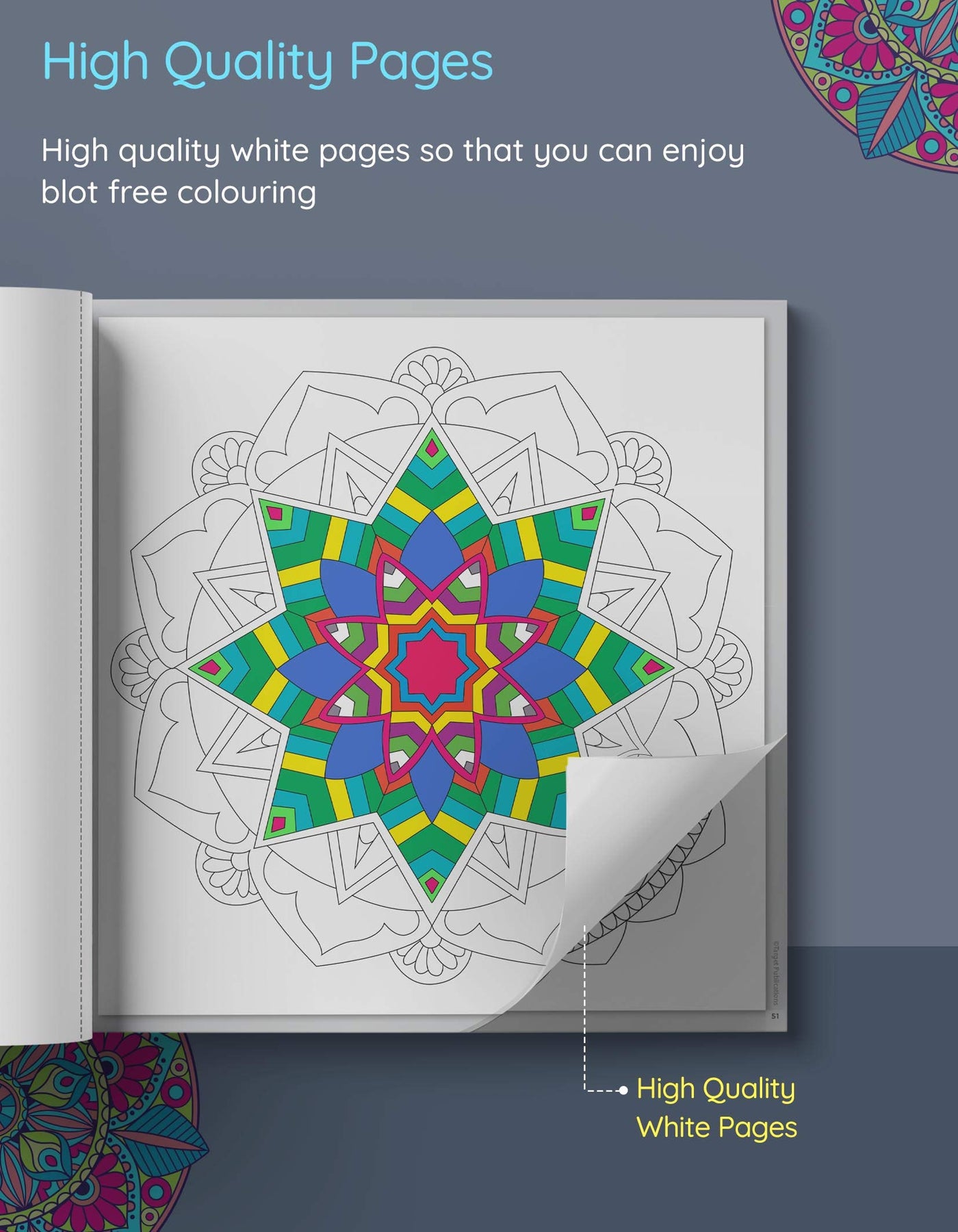 Mandala Art Colouring Book (2)