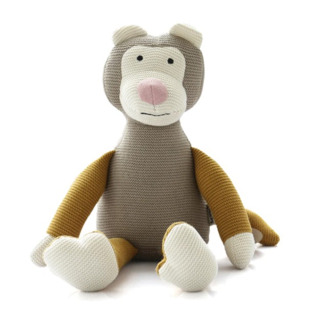 Monkey: Soft Toy for Kids - Multicolour | Pluchi