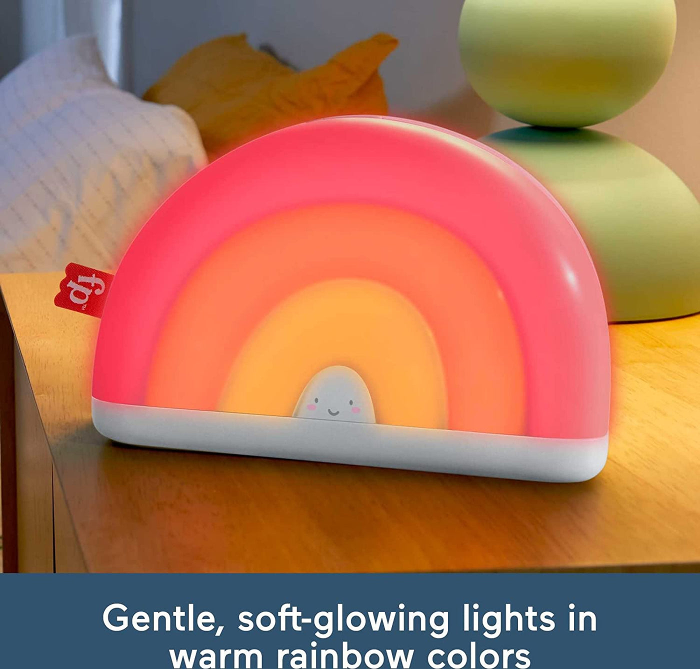 Soothe & Glow Rainbow; Sound Machine With Music And Lights | Fisher-Price