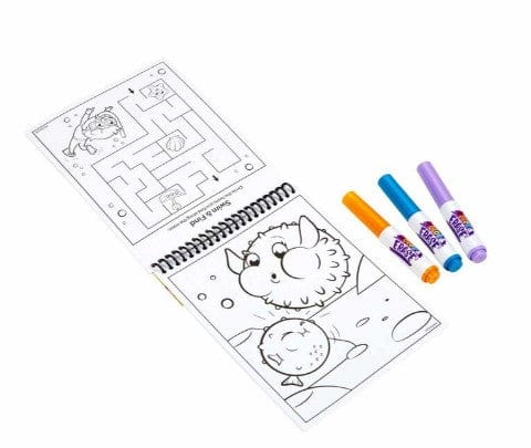 Under the Sea: Colour & Erase Reusable Activity Pad with Markers | Crayola by Crayola, USA Art & Craft