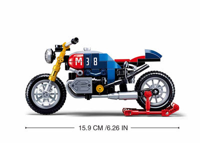 Racer Motorcycle: Sluban Model Bricks - PCS 197 PCS | Sluban