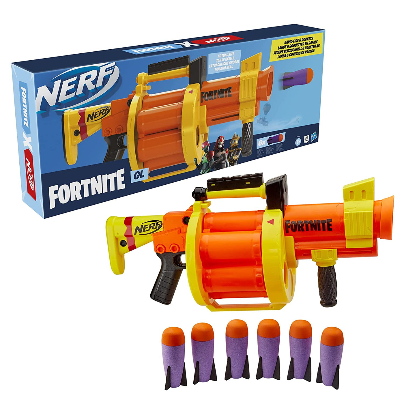 Fortnite GL Rocket-Firing Blaster | Nerf