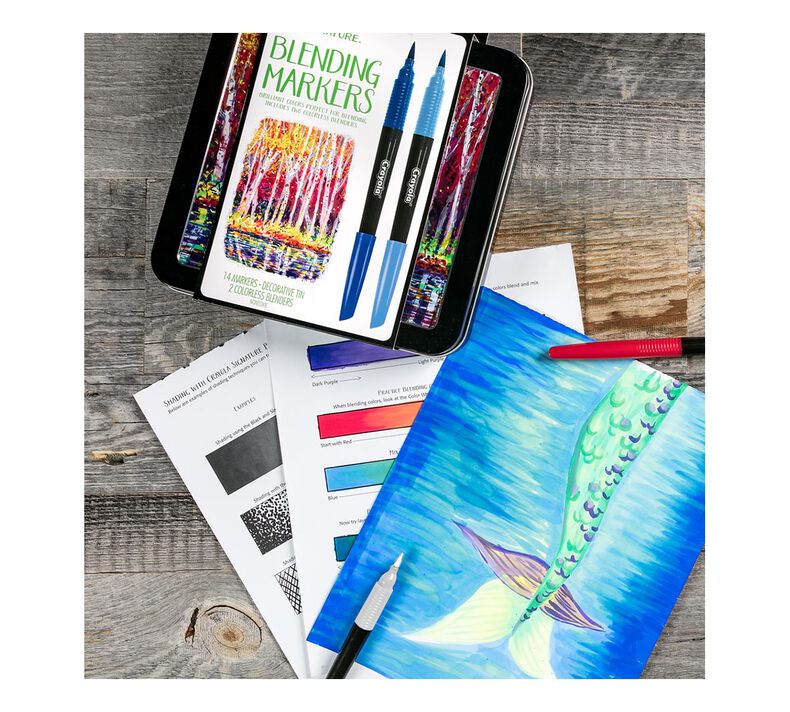 Signature Blending Markers - 16 Count | Crayola