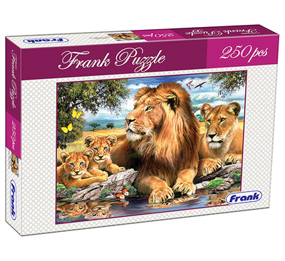 Lion Family Puzzle - 250 PCS | Frank
