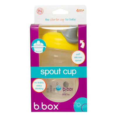 Soft Spout Cup: 240ml - Yellow Grey | b.box