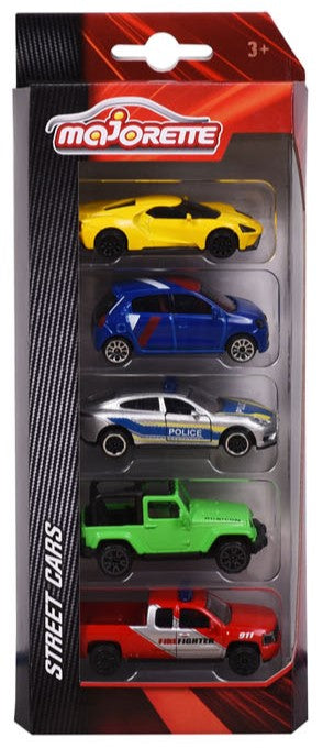 Street Cars 5 Pieces Set - Variant #3 | Majorette