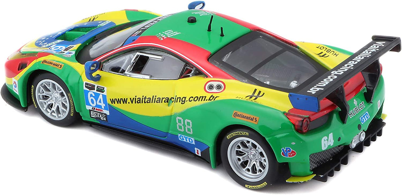 Ferrari Racing 458 Italia GT3 2015- Die-Cast Scale Model (1:43) | Bburago