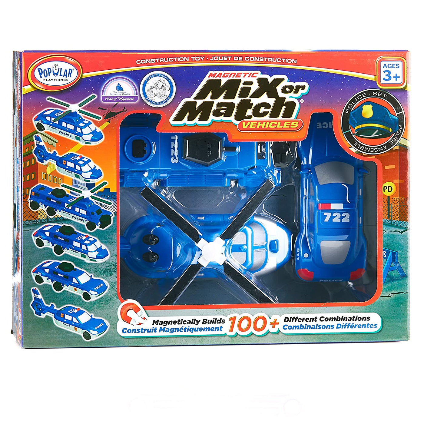 Mix or Match Vehicles Police Set | Popular Playthings