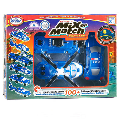Mix or Match Vehicles Police Set | Popular Playthings