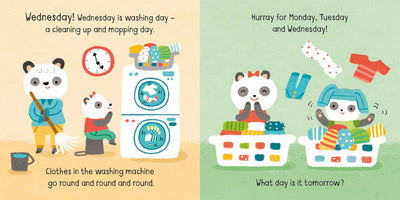 Days Of The Week - Little Board Book | Usborne Books