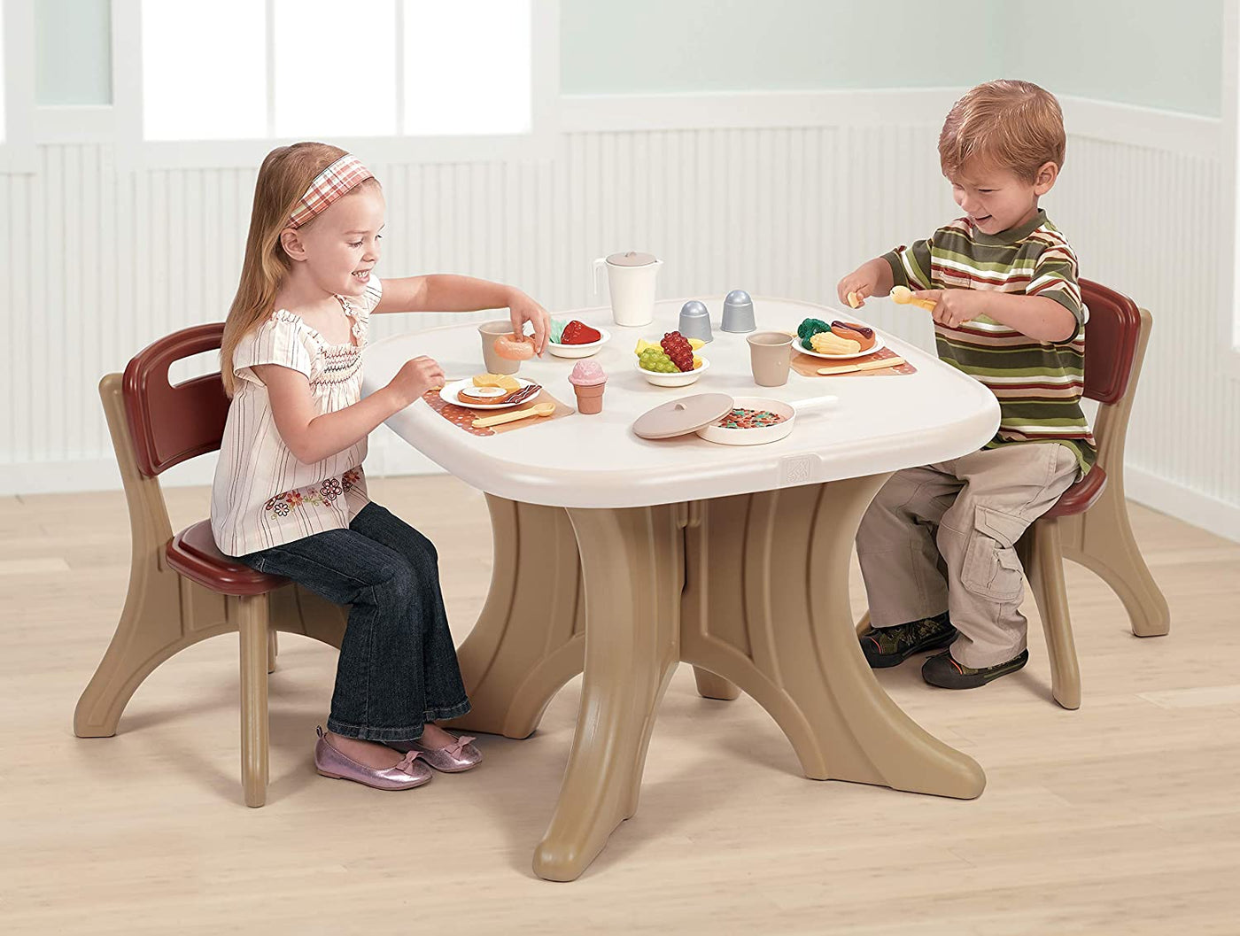 New Traditions Table & Chairs Set | STEP2