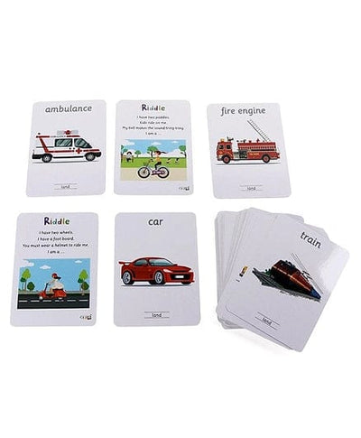 Transport: 4 in 1 Wipe and Clean - Flash Cards | Kyds Play by Kyds Play Book