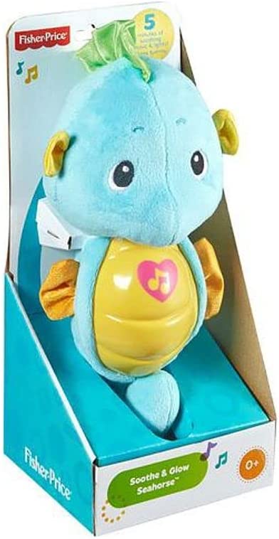 Soothe & Glow Seahorse, Blue, Plush Baby Toy | Fisher-Price