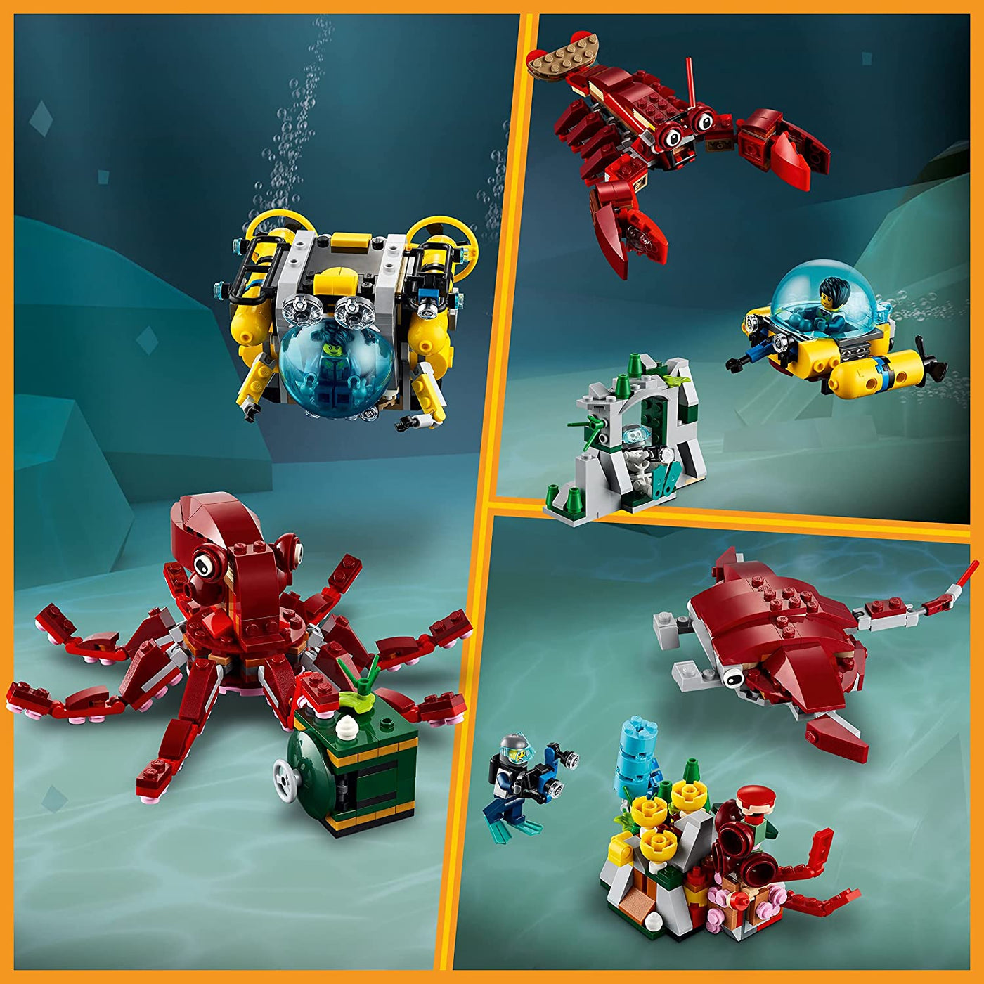 LEGO® Creator 3in1 #31130: Sunken Treasure Mission