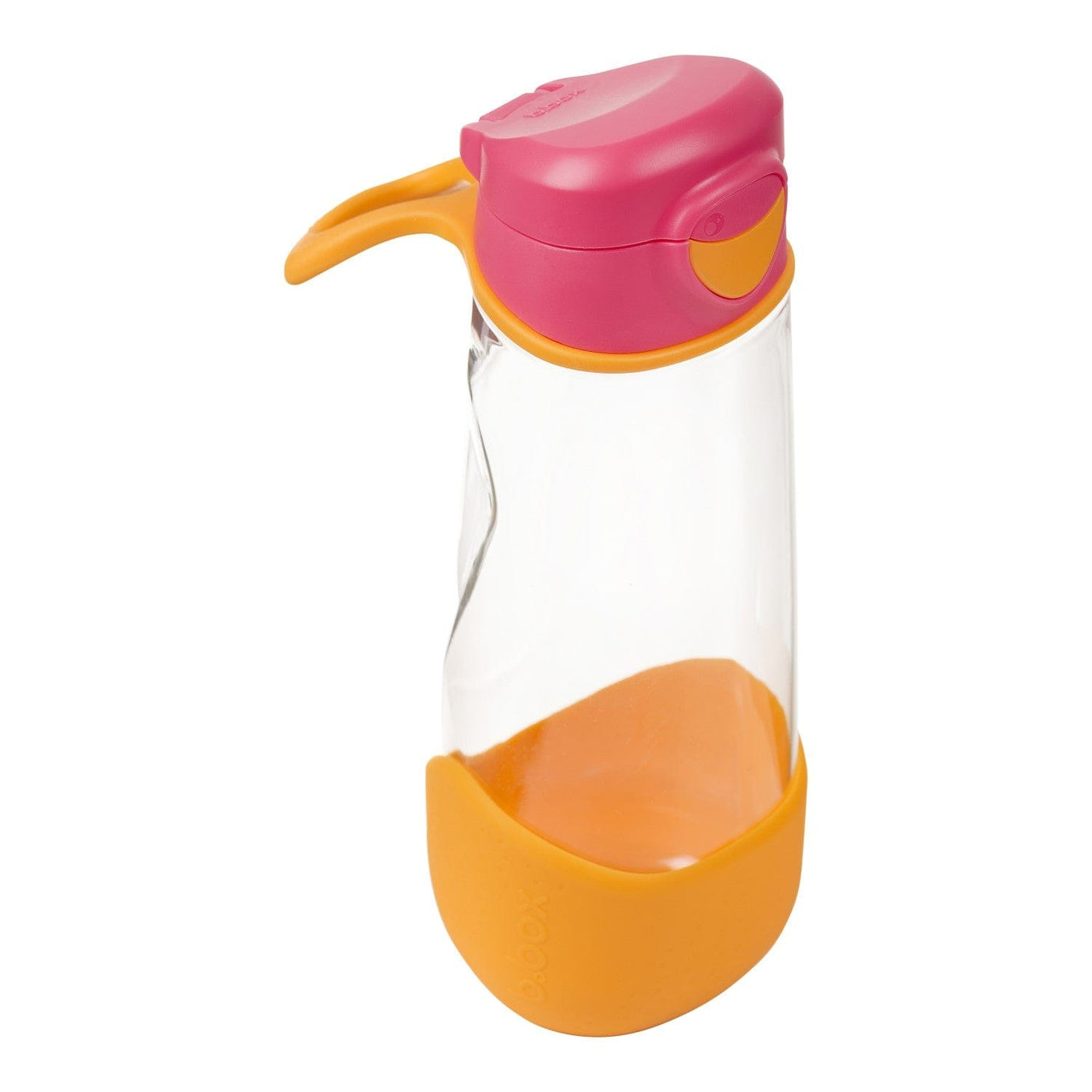 Tritan Sport Spout Drink Bottle: 600ml- Strawberry Shake Pink Orange | b.box by B.Box Baby Care