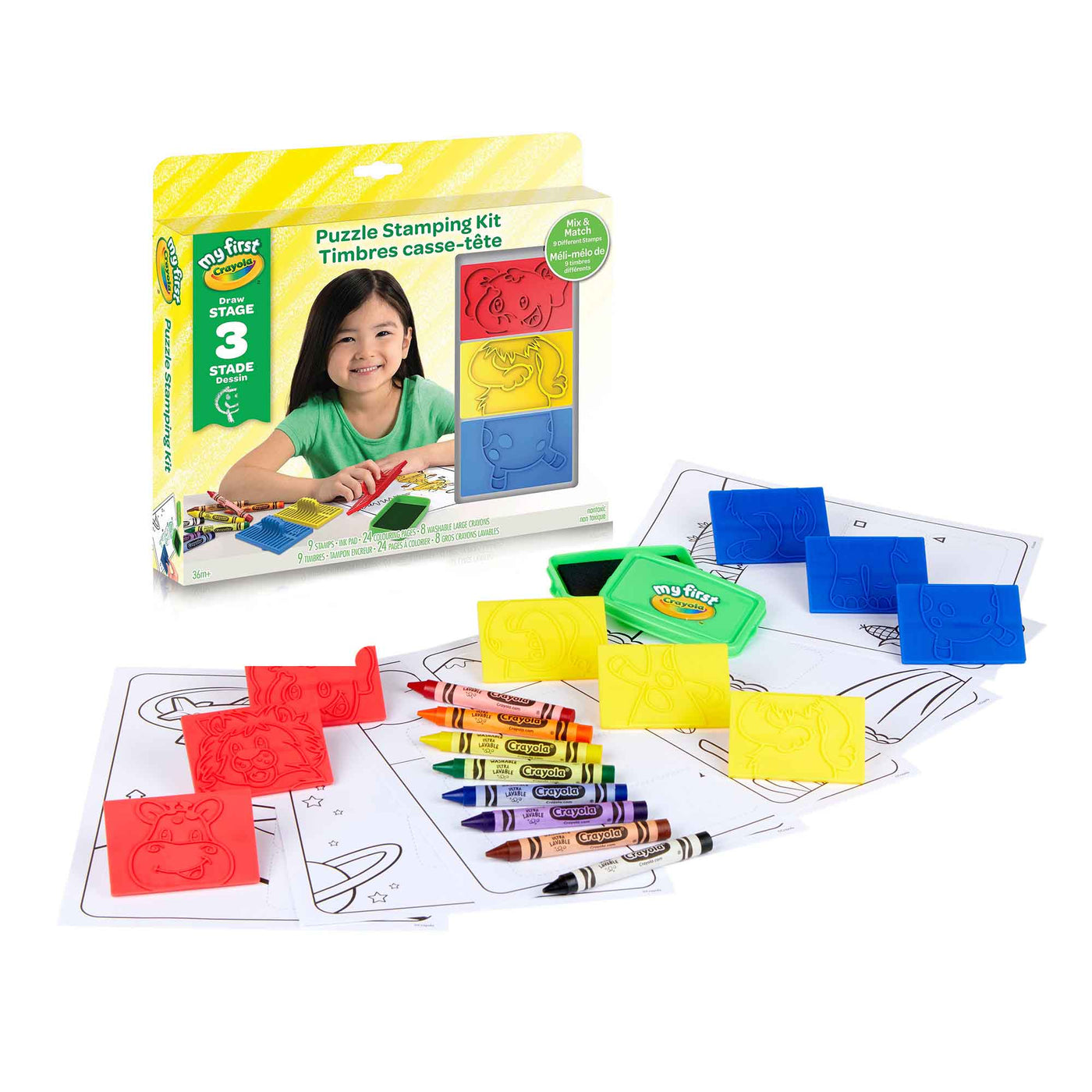 My First Crayola Puzzle Stamping Kit | Crayola
