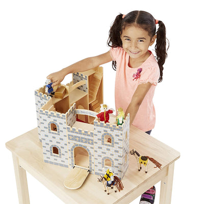 Fold & Go Wooden Castle | Melissa & Doug