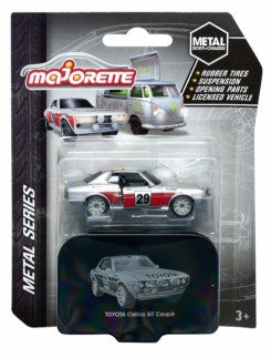 Toyota Cellca GT Coupe: Vintage Deluxe Metal Series - Red | Majorette