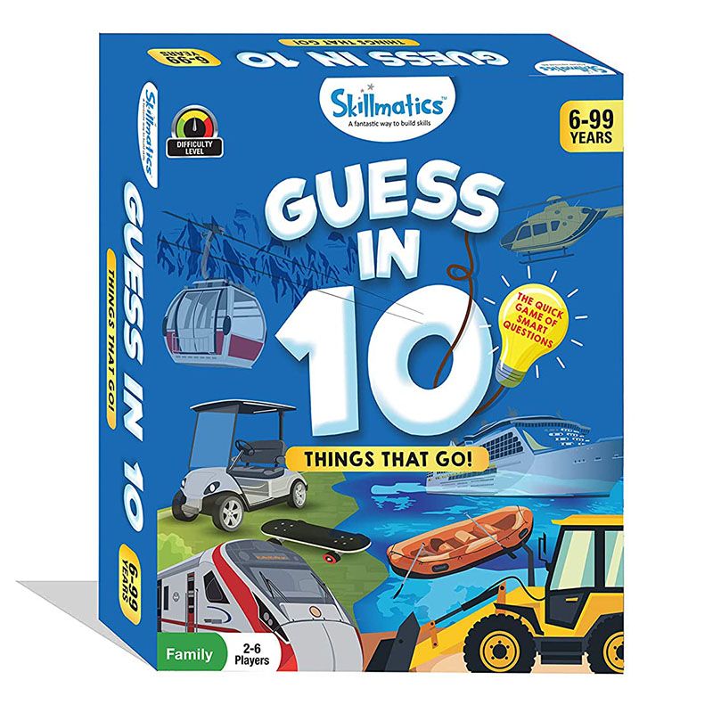 Guess in 10: Things That Go! | Skillmatics