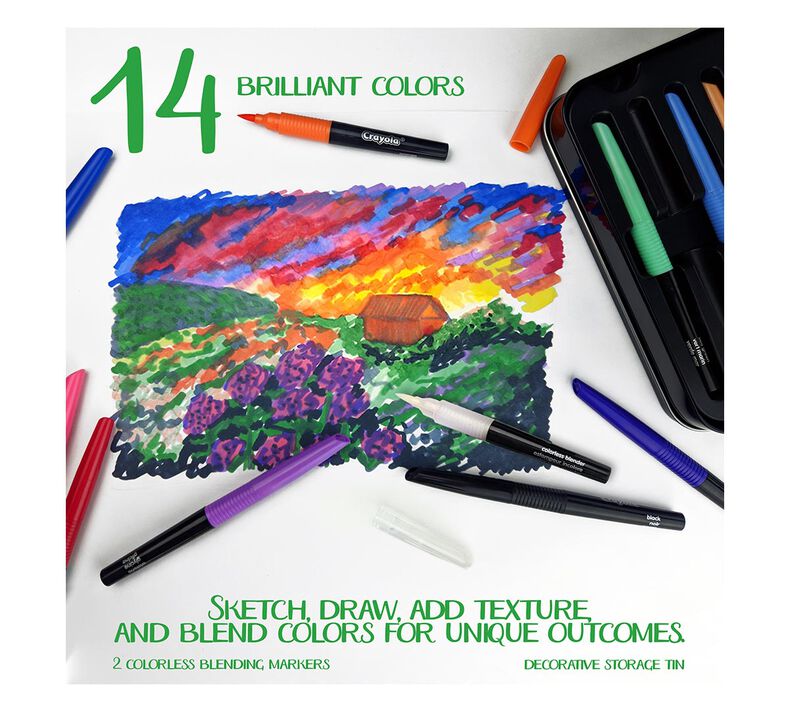 Signature Blending Markers - 16 Count | Crayola