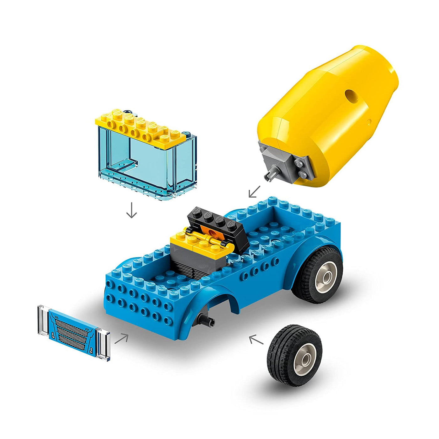 LEGO City: Cement Mixer Truck 60325 | LEGO®
