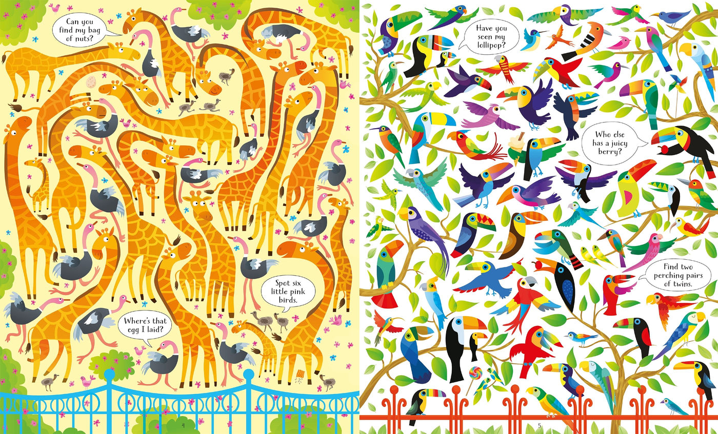 At The Zoo: Book and Jigsaw - Paperback | Usborne