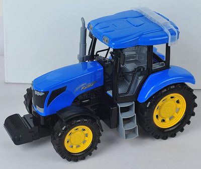 Utility Tractor: Large - Blue | Frog Krazy Caterpillar  Toy