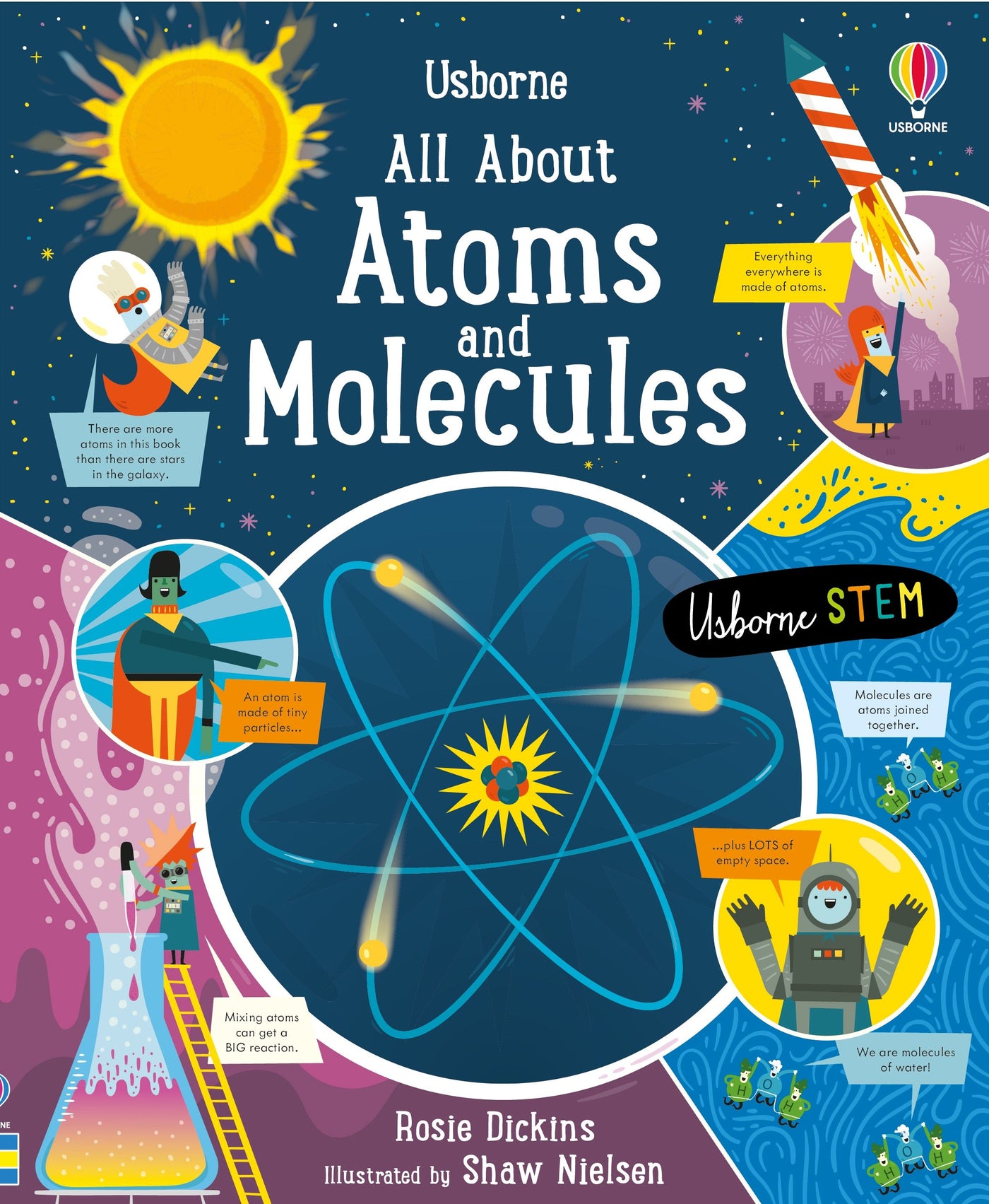 Atoms and Molecules: Book and Jigsaw - Paperback | Usborne