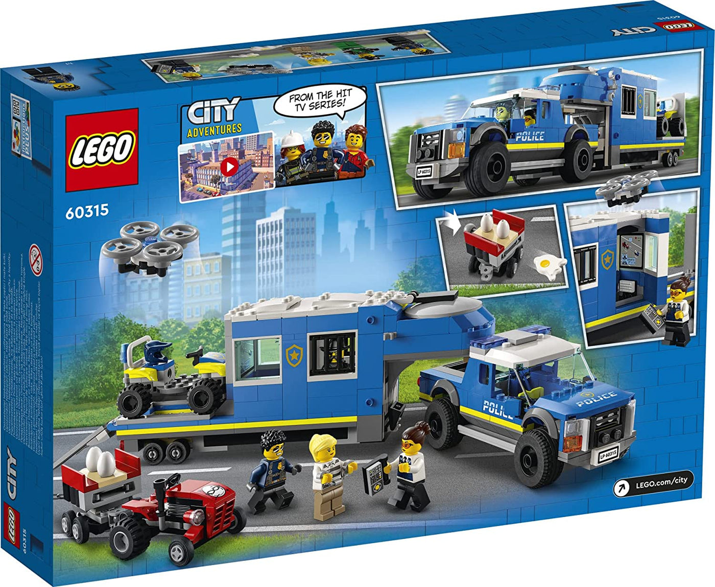 LEGO City # 60315 - Police Mobile Command Truck